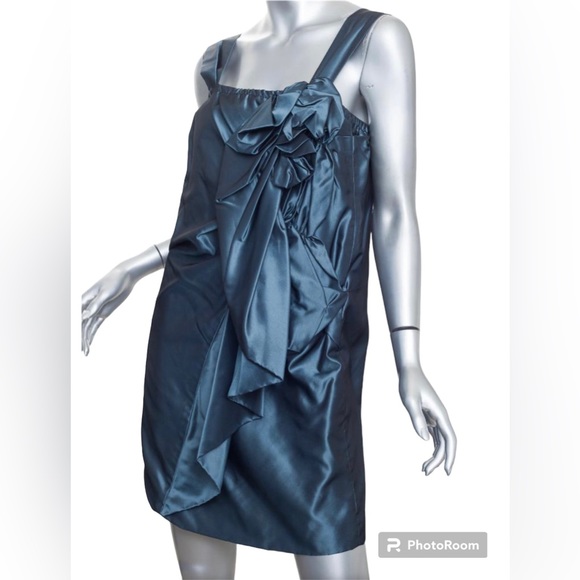 MARC JACOBS Womens Blue Silk
Sleeveless Dress
dress Size 6 NWOT - Picture 3 of 3